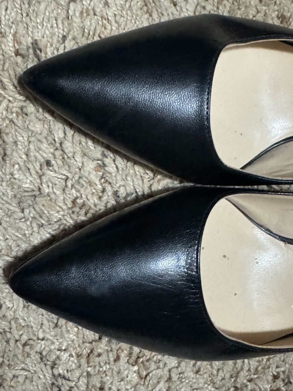 Nine West Arlene Black Pointed Toe Heels Classic Pumps - Picture 3 of 16